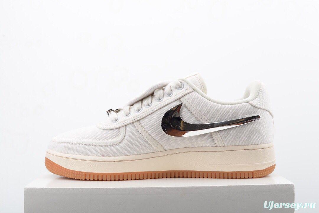 Travis Scott × Nike Air Force 1 Low "Sail"