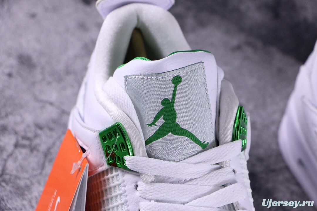 Air Jordan 4 Retro Green Metallic