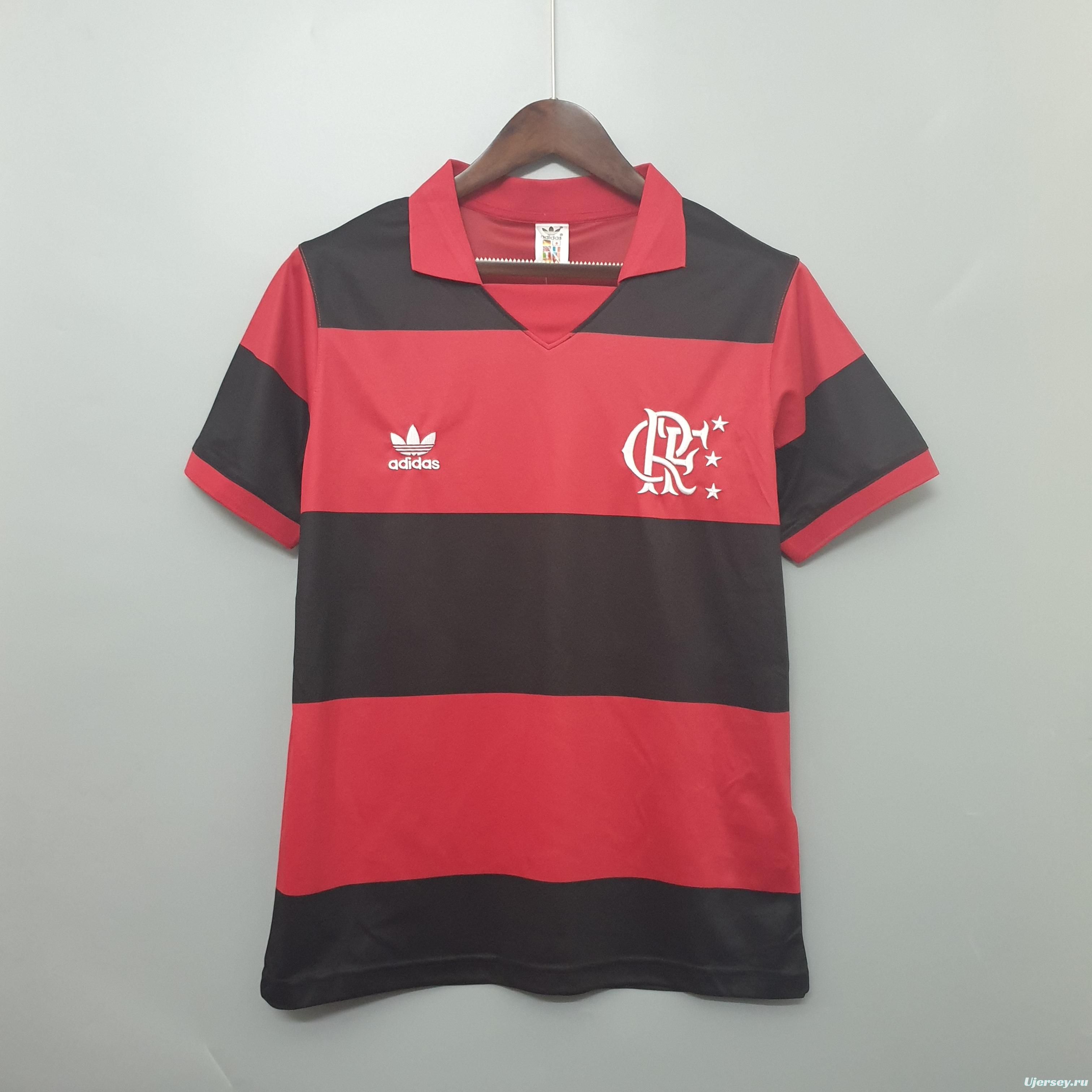 Flamengo 1982 retro shirt home Soccer Jersey