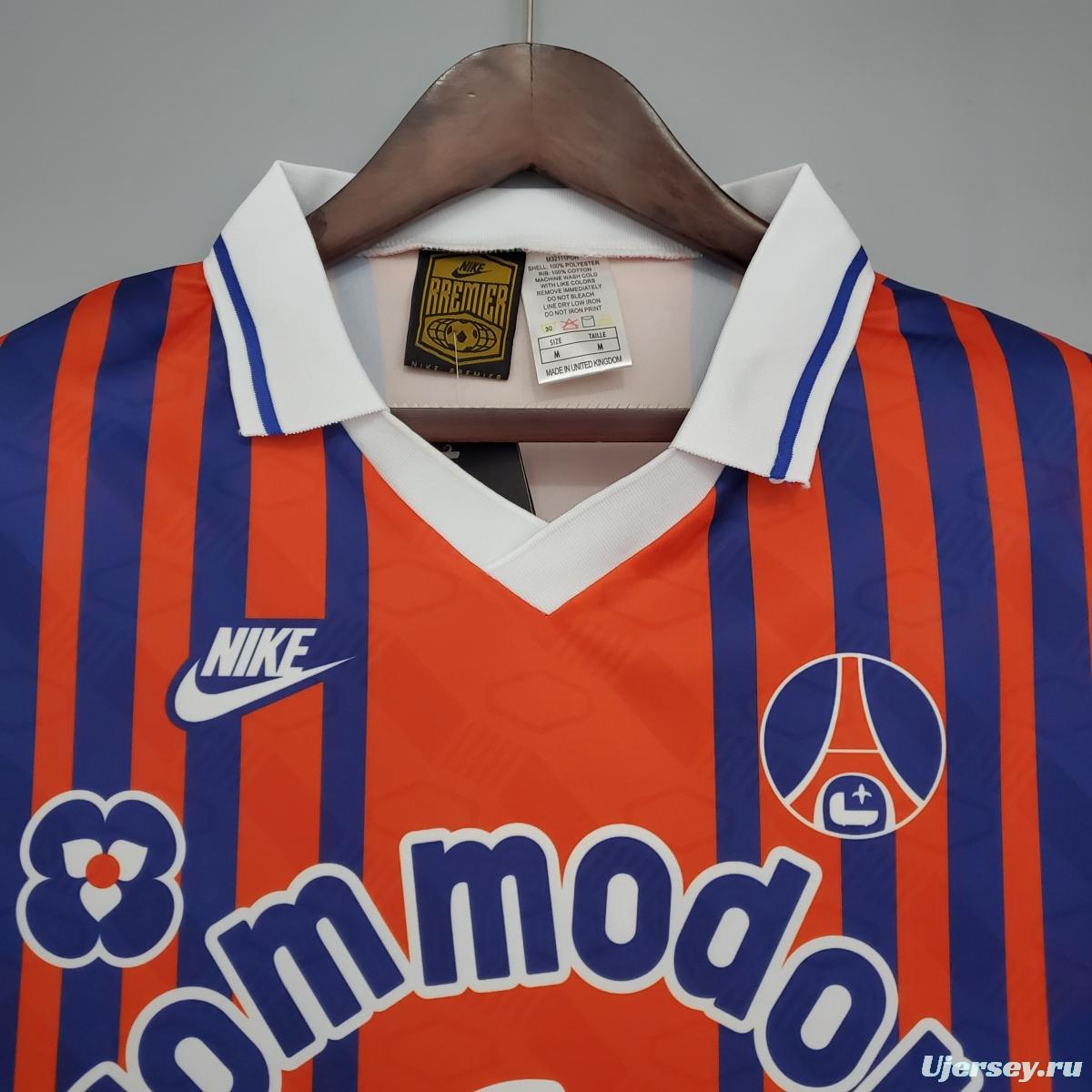 Retro PSG 93/94 home Soccer Jersey