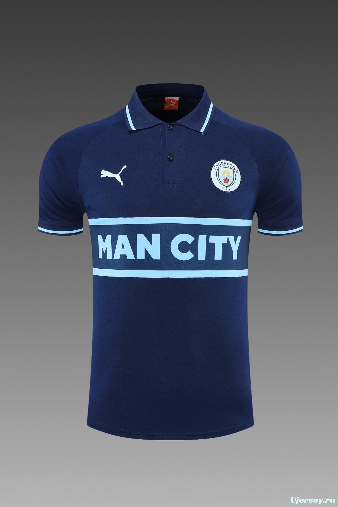 Manchester City POLO kit royal blue (does not support separate sale)