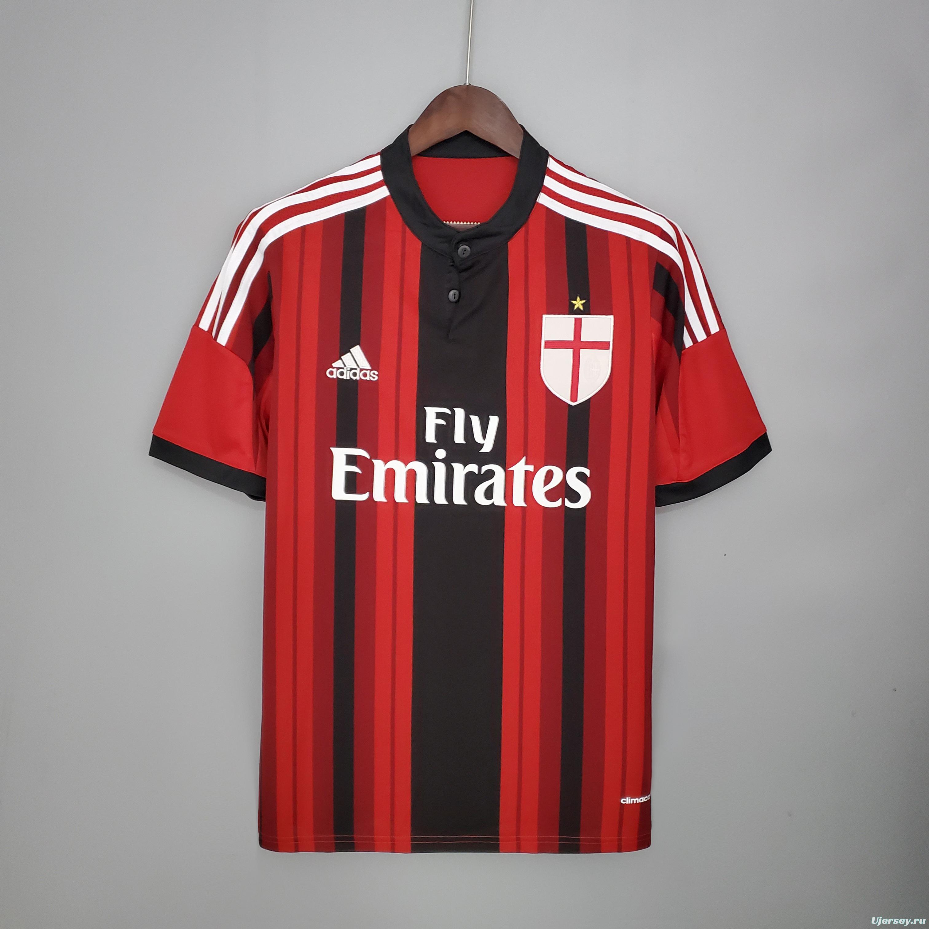 Retro AC Milan 14/15 home Soccer Jersey