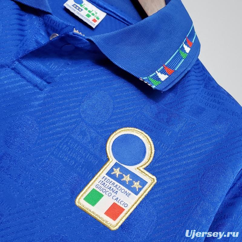 Retro Italy 1994 home Soccer Jersey