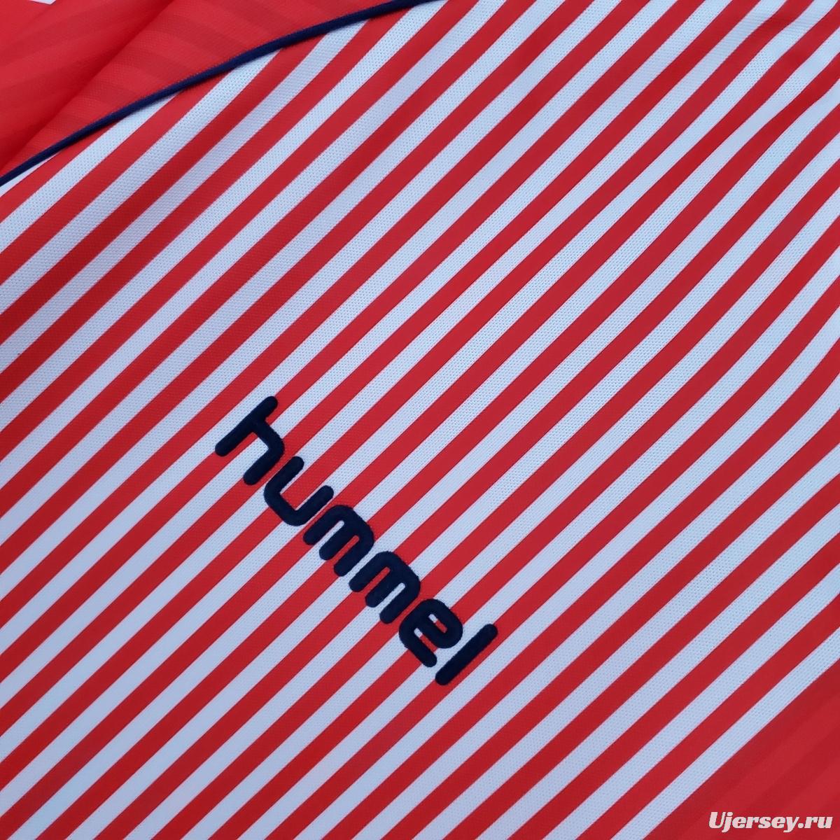 Retro Denmark 1986 home Soccer Jersey