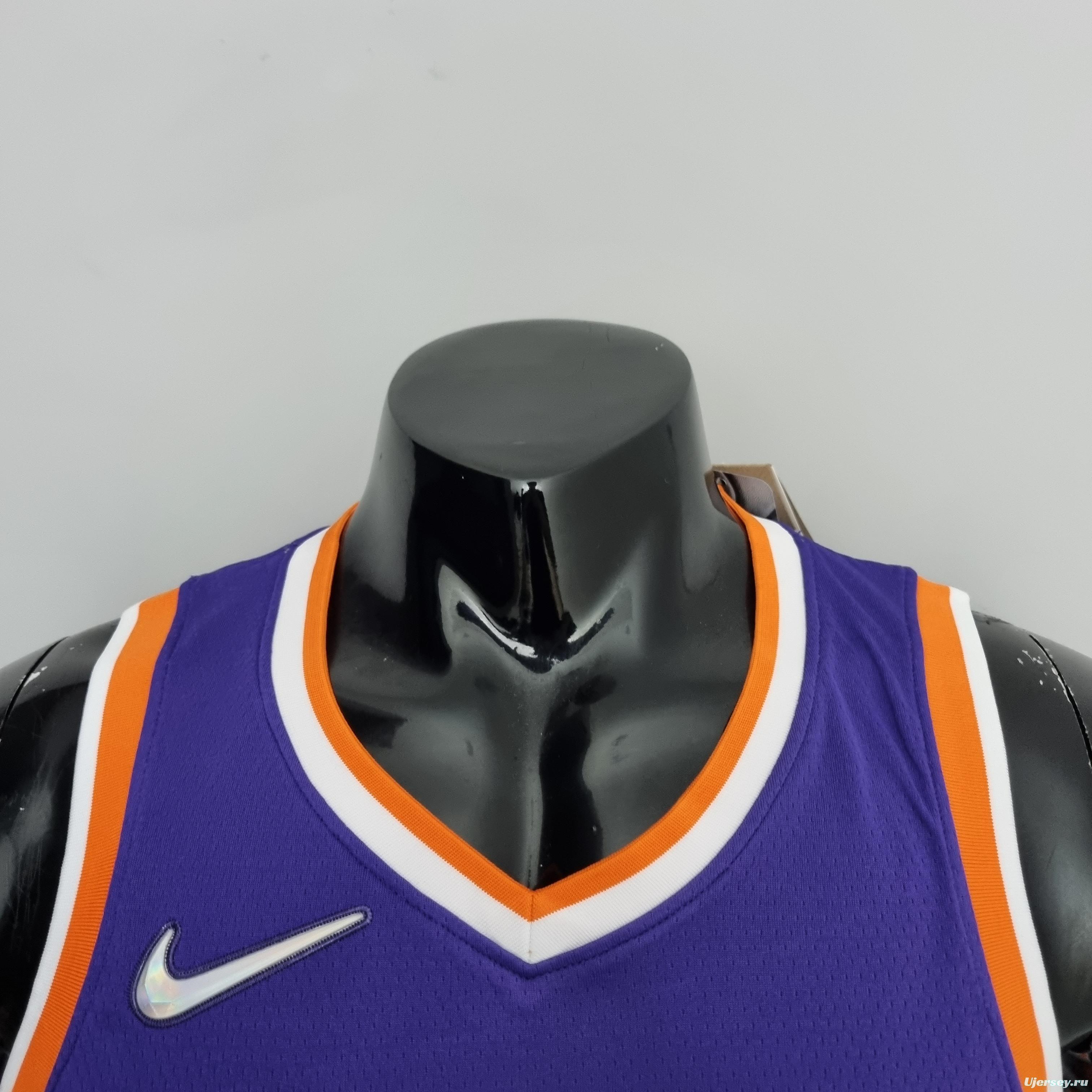 75th Anniversary Booker #1 Phoenix Suns Purple NBA Jersey