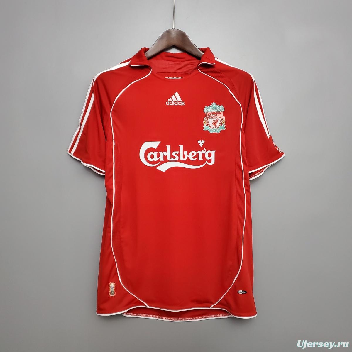 Retro Liverpool 06/07 home Soccer Jersey