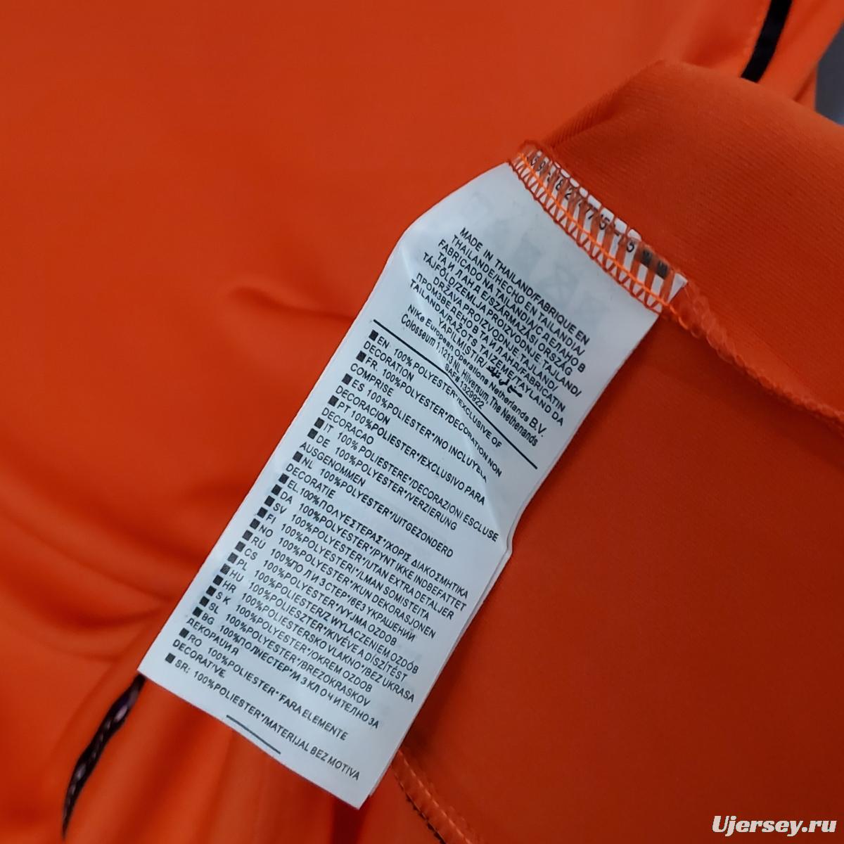 Retro 1998 Netherlands home Soccer Jersey
