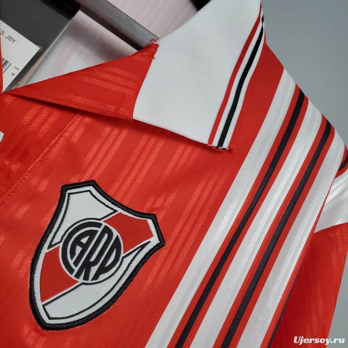 Retro River Plate 95/96 away Soccer Jersey