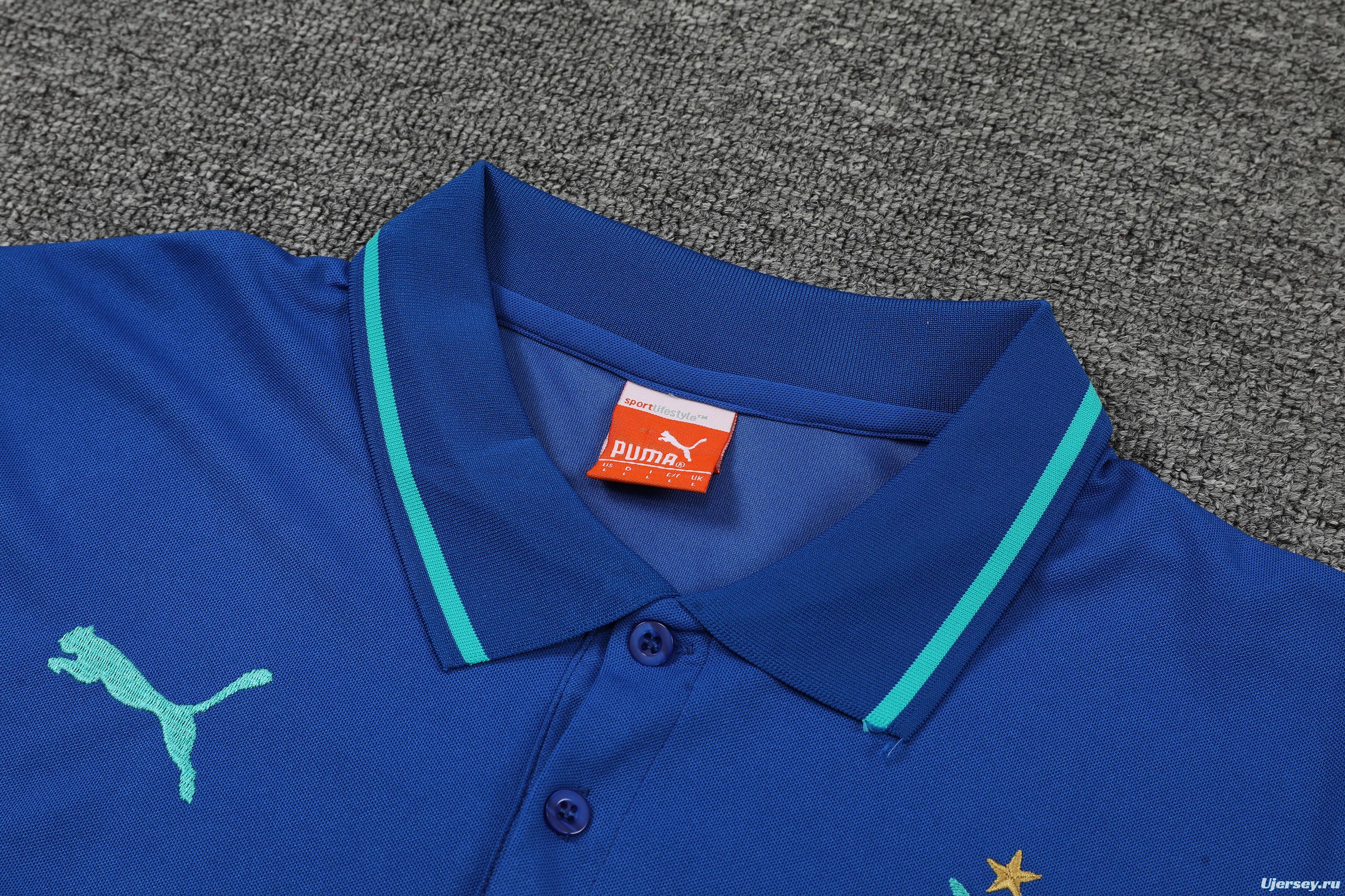 Olympique de Marseille POLO kit blue-green (not sold separately)