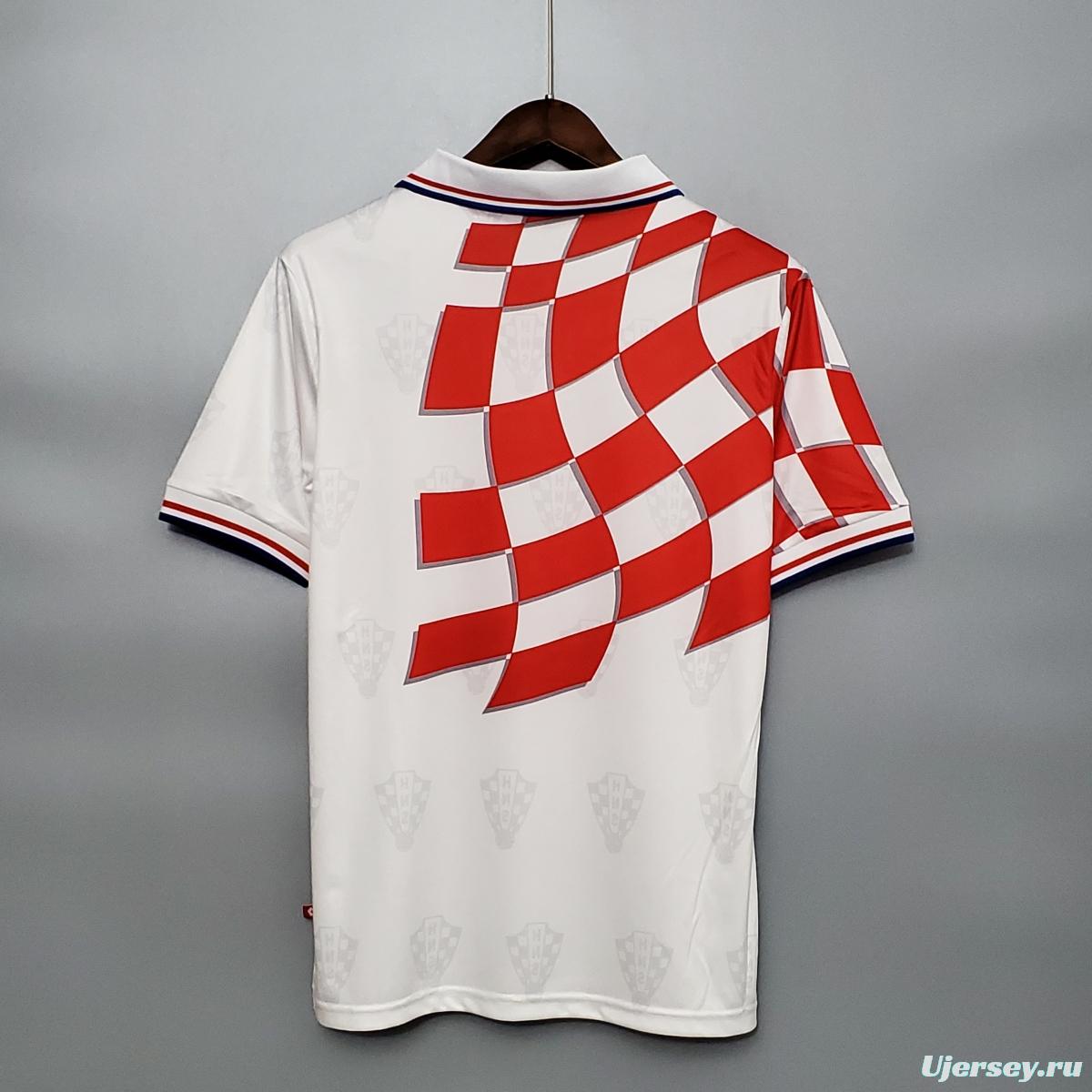 Retro 1998 Croatia away Soccer Jersey