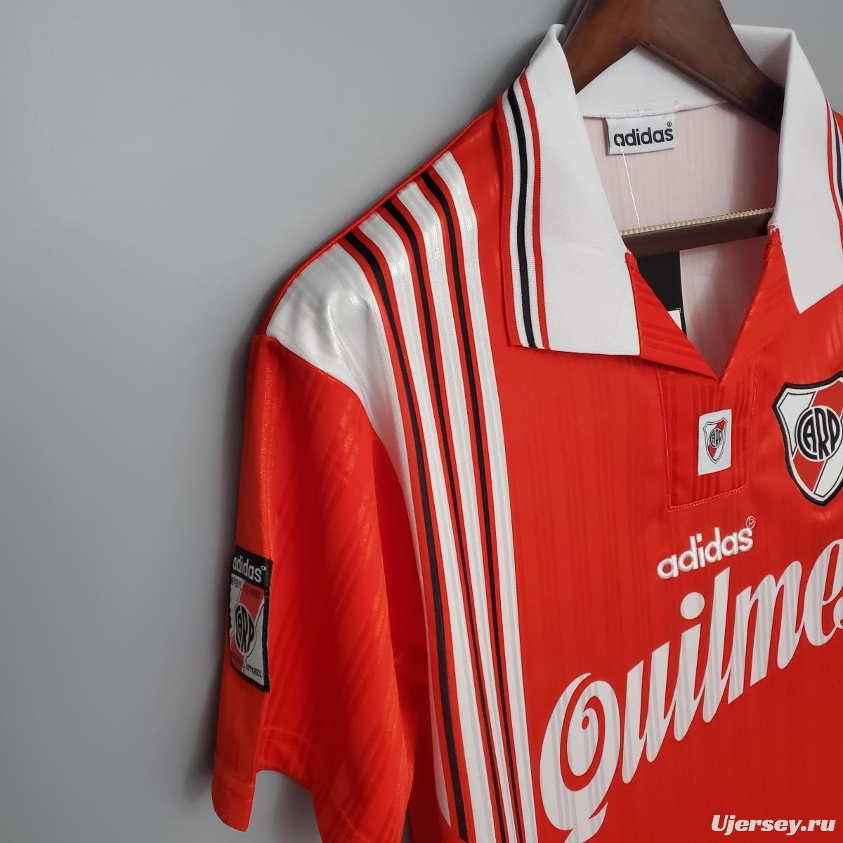 Retro River Plate 95/96 away Soccer Jersey