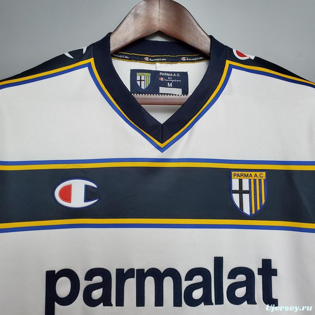 Retro Parma 02/03 away Soccer Jersey