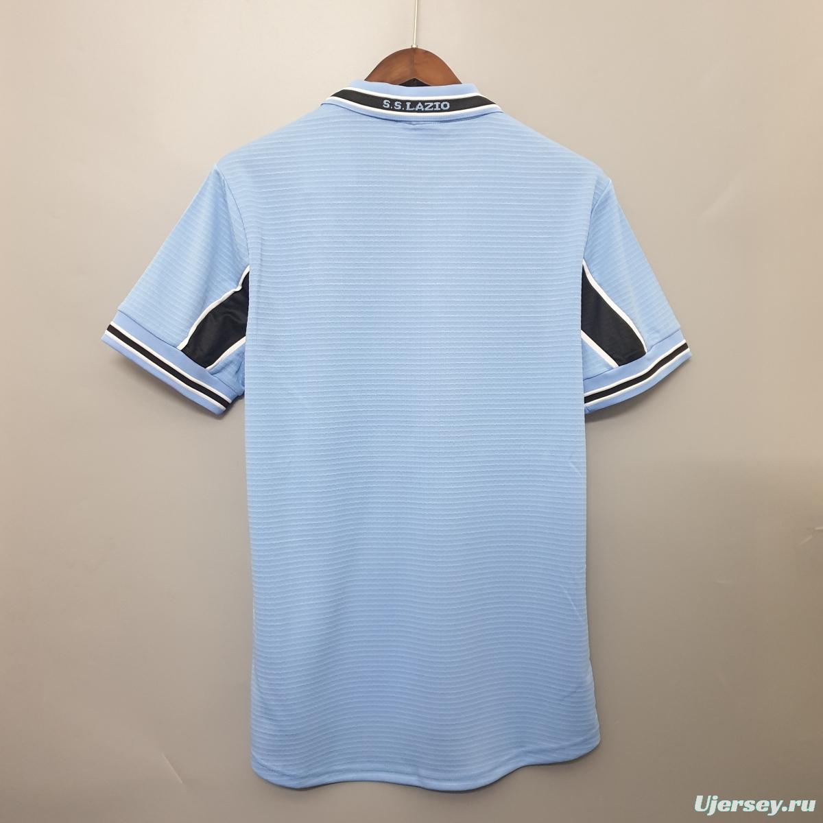 retro shirt Lazio 99/00 home Soccer Jersey