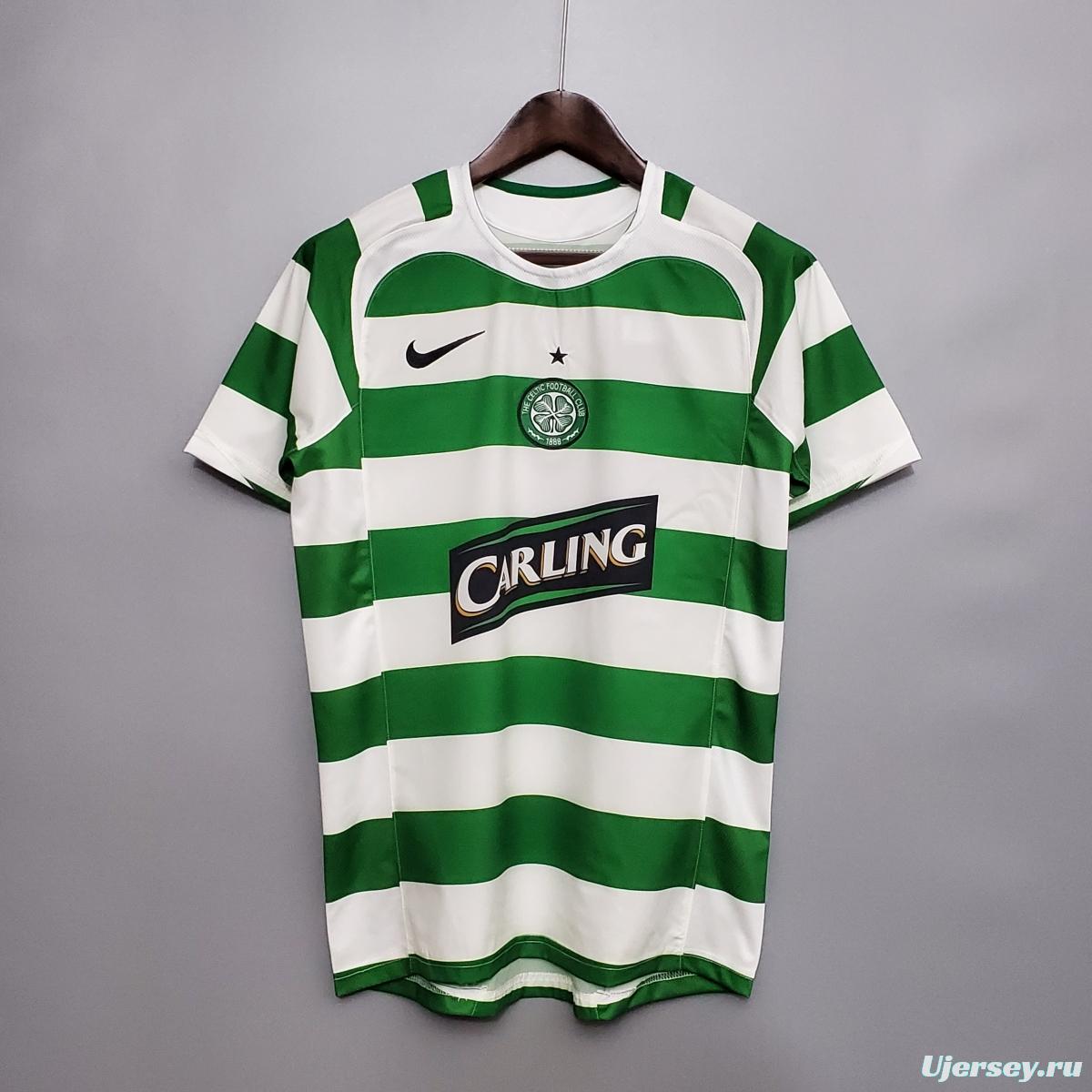 Retro 05/06 Celtic home Soccer Jersey