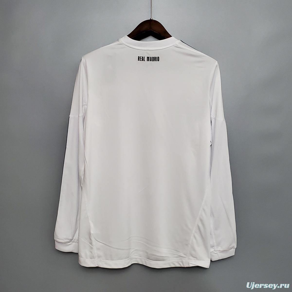 Retro Real Madrid 10/11 Long sleeve home Soccer Jersey