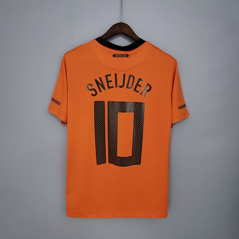 Retro Netherlands 2010 home Soccer Jersey