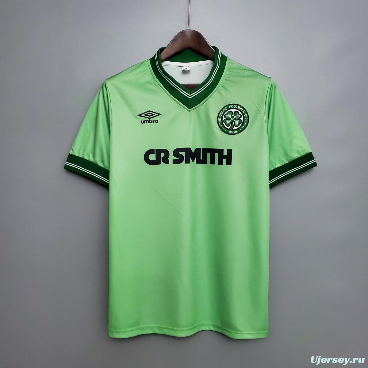 Retro Celtic 84/86 Away Soccer Jersey