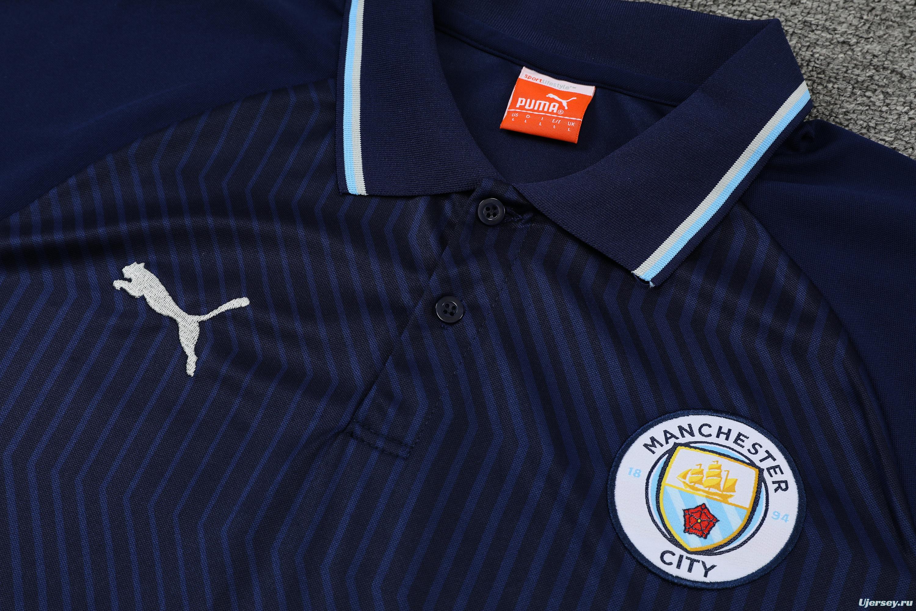 Manchester City POLO kit Dark Blue (not supported to be sold separately)