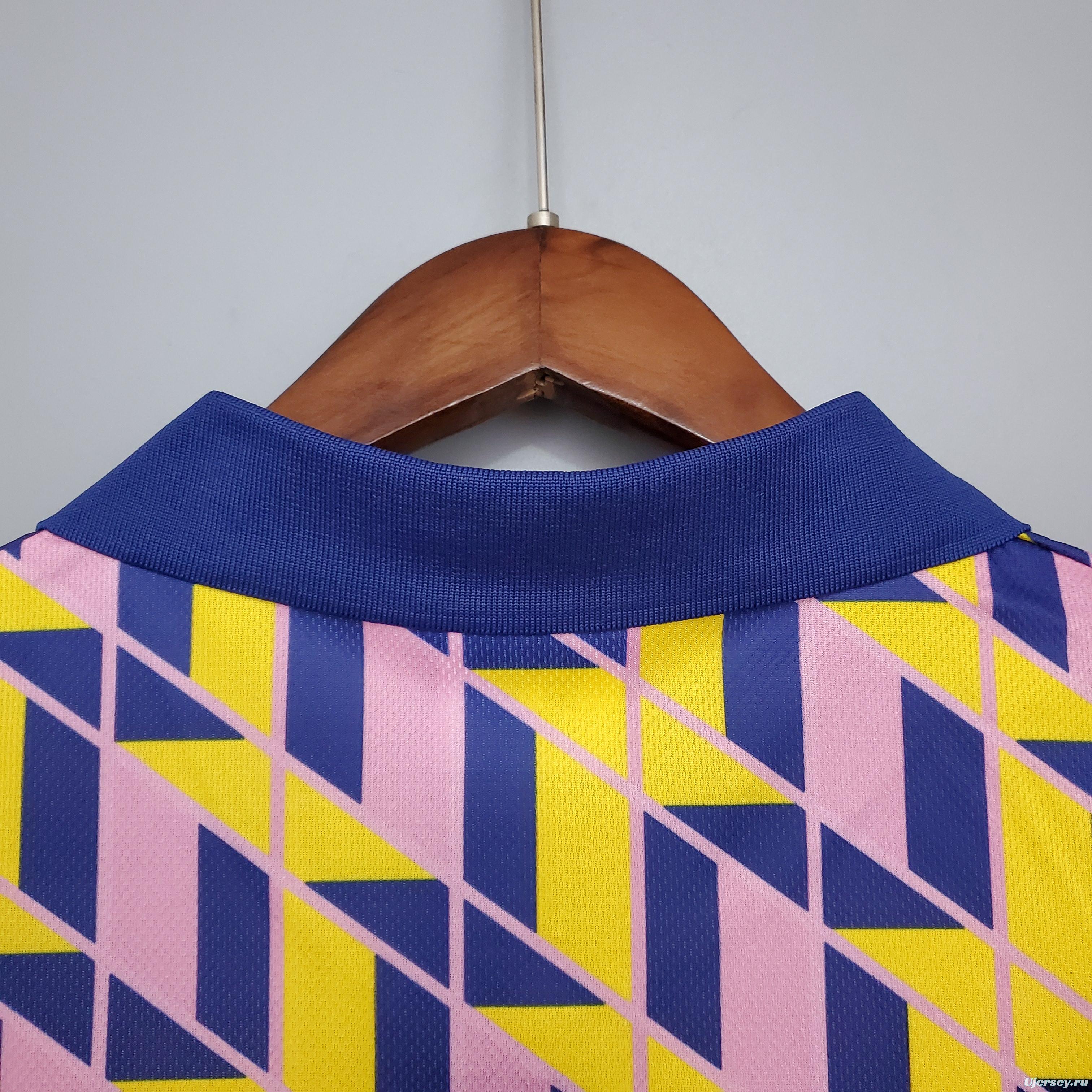 Retro Scotland 1988/89 third away Soccer Jersey