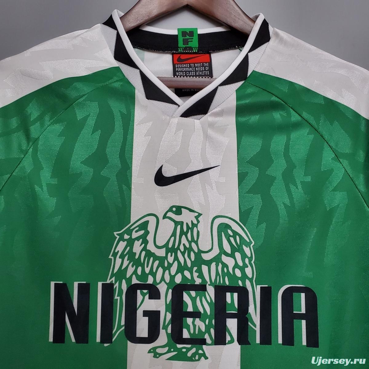Retro Nigeria 1996 home Soccer Jersey