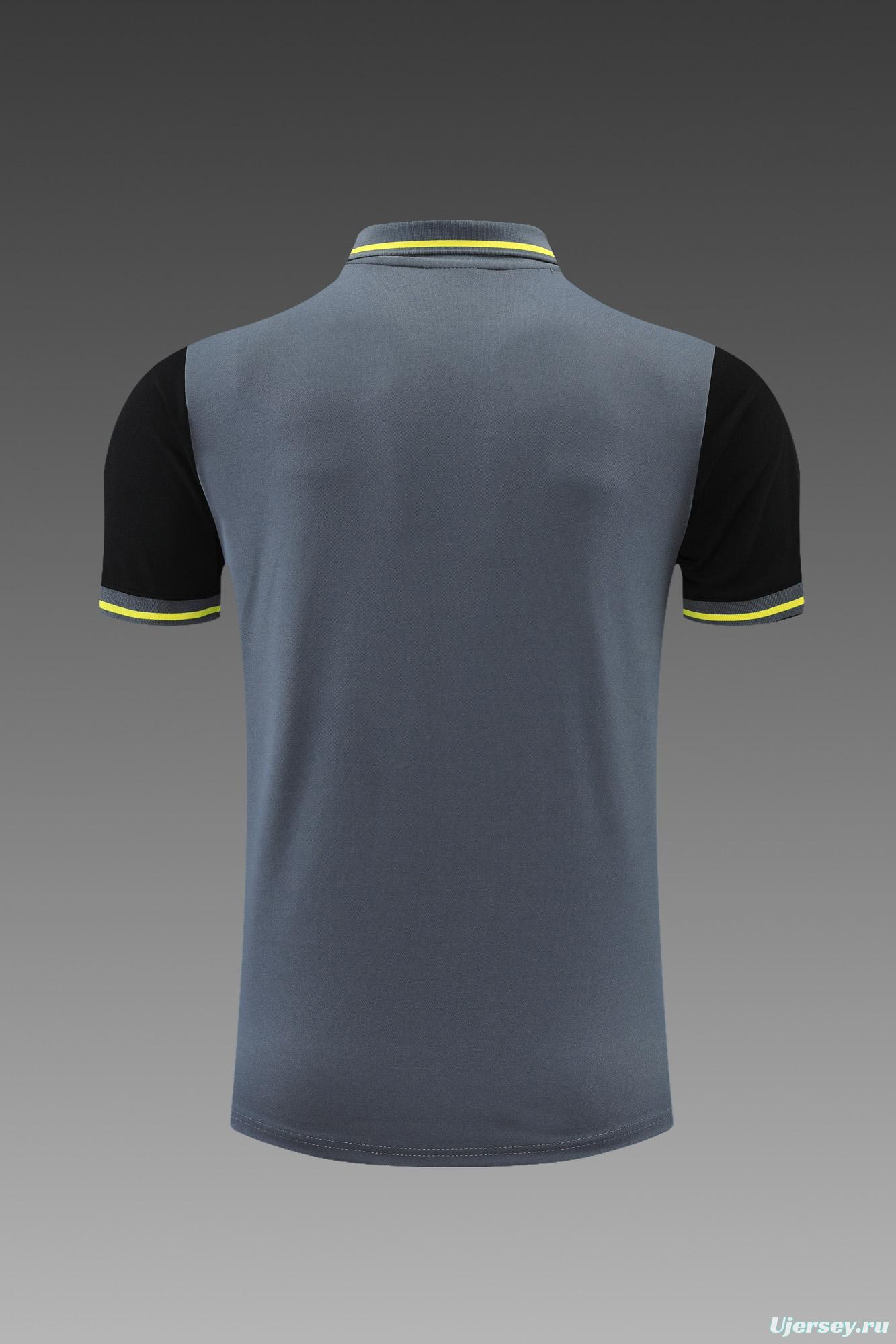 Borussia Dortmund POLO kit Grey Black (not supported to be sold separately)