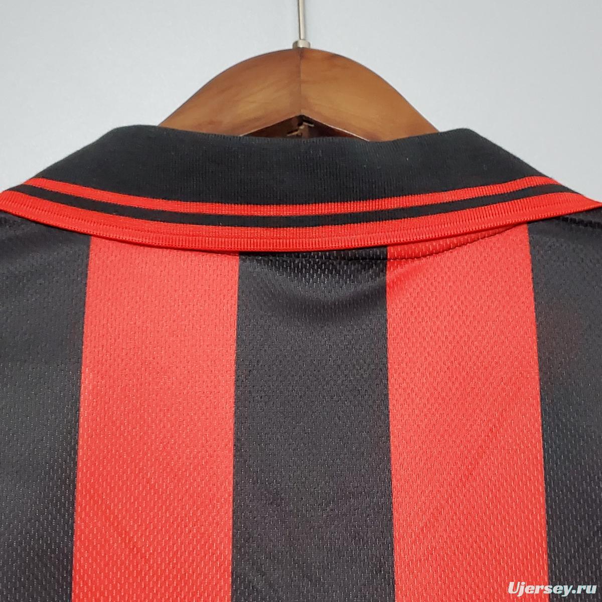 Retro 96/97 AC Milan home Soccer Jersey