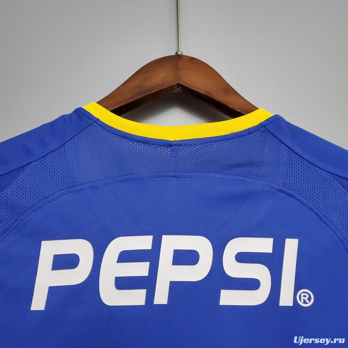Retro Boca Juniors 03/04 home Soccer Jersey