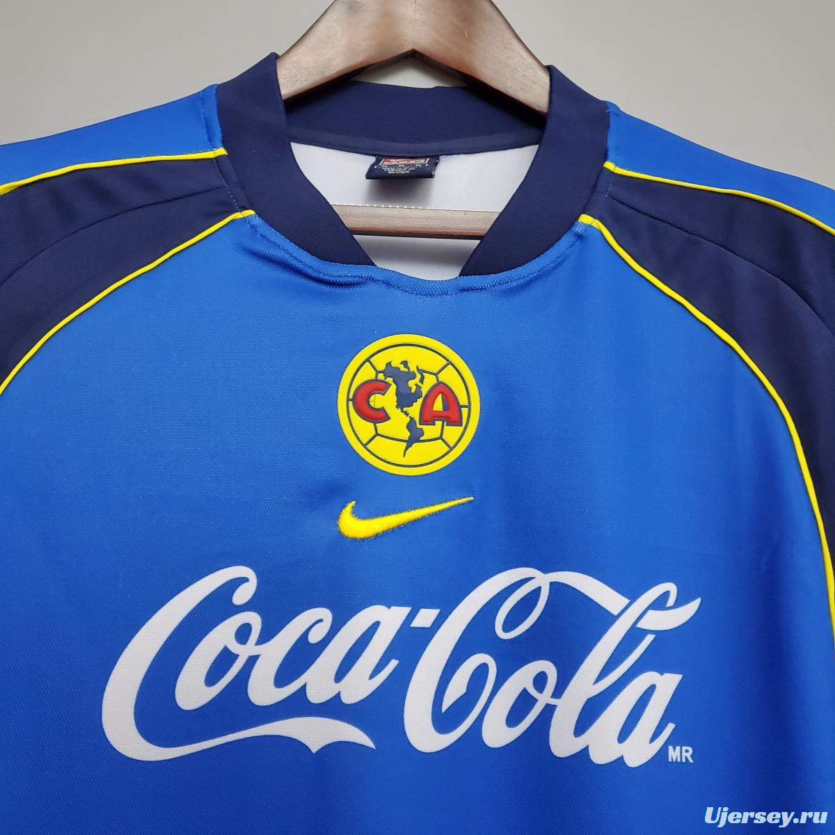 Retro 01/02 Club America away Soccer Jersey