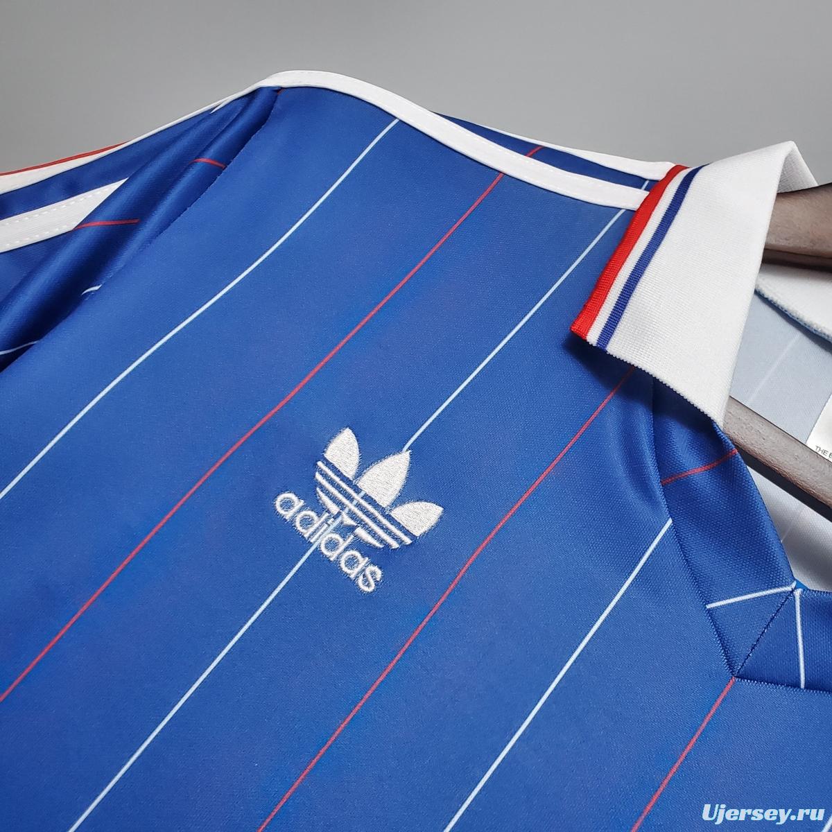 Retro France 1982 home Soccer Jersey