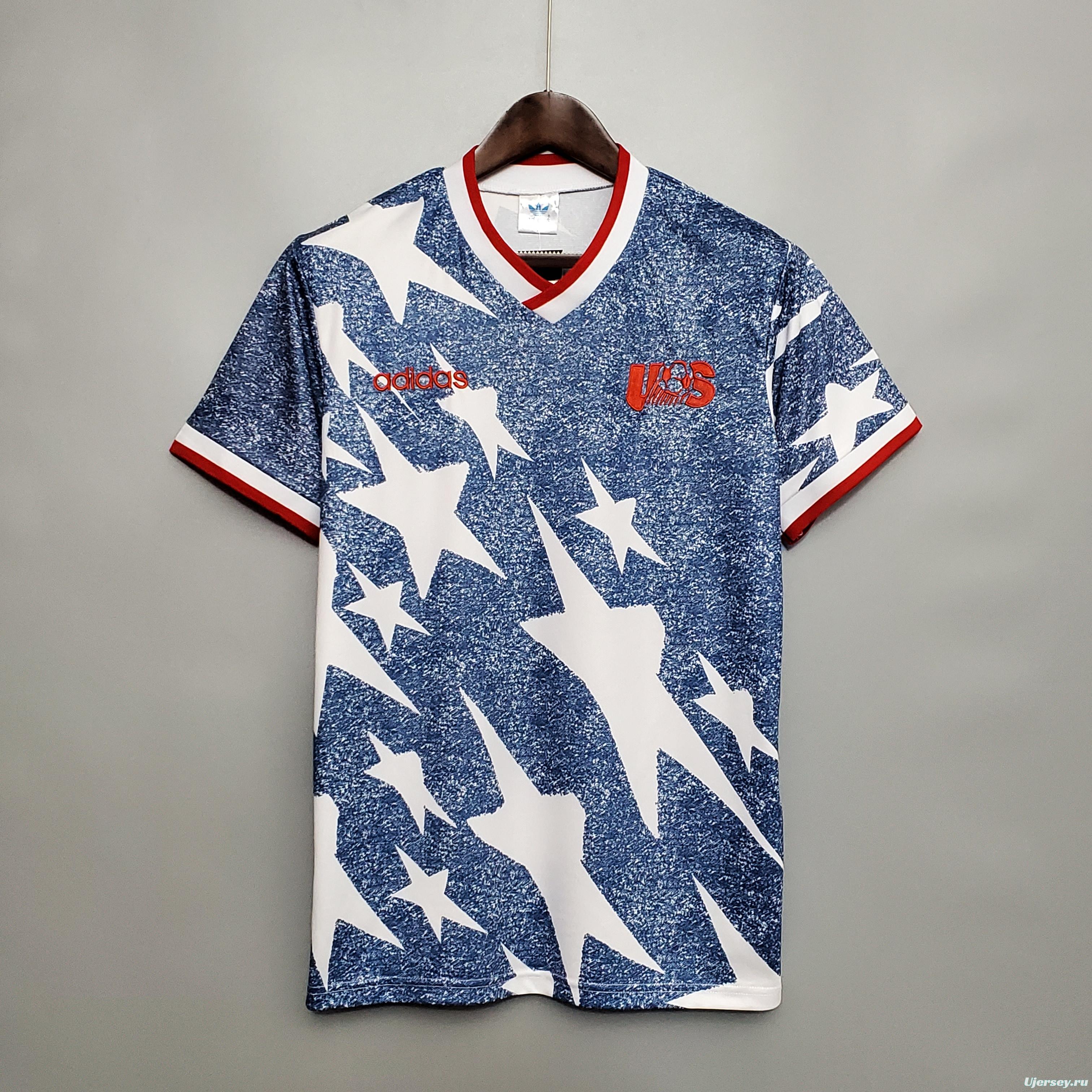 Retro 1994 USA away Soccer Jersey