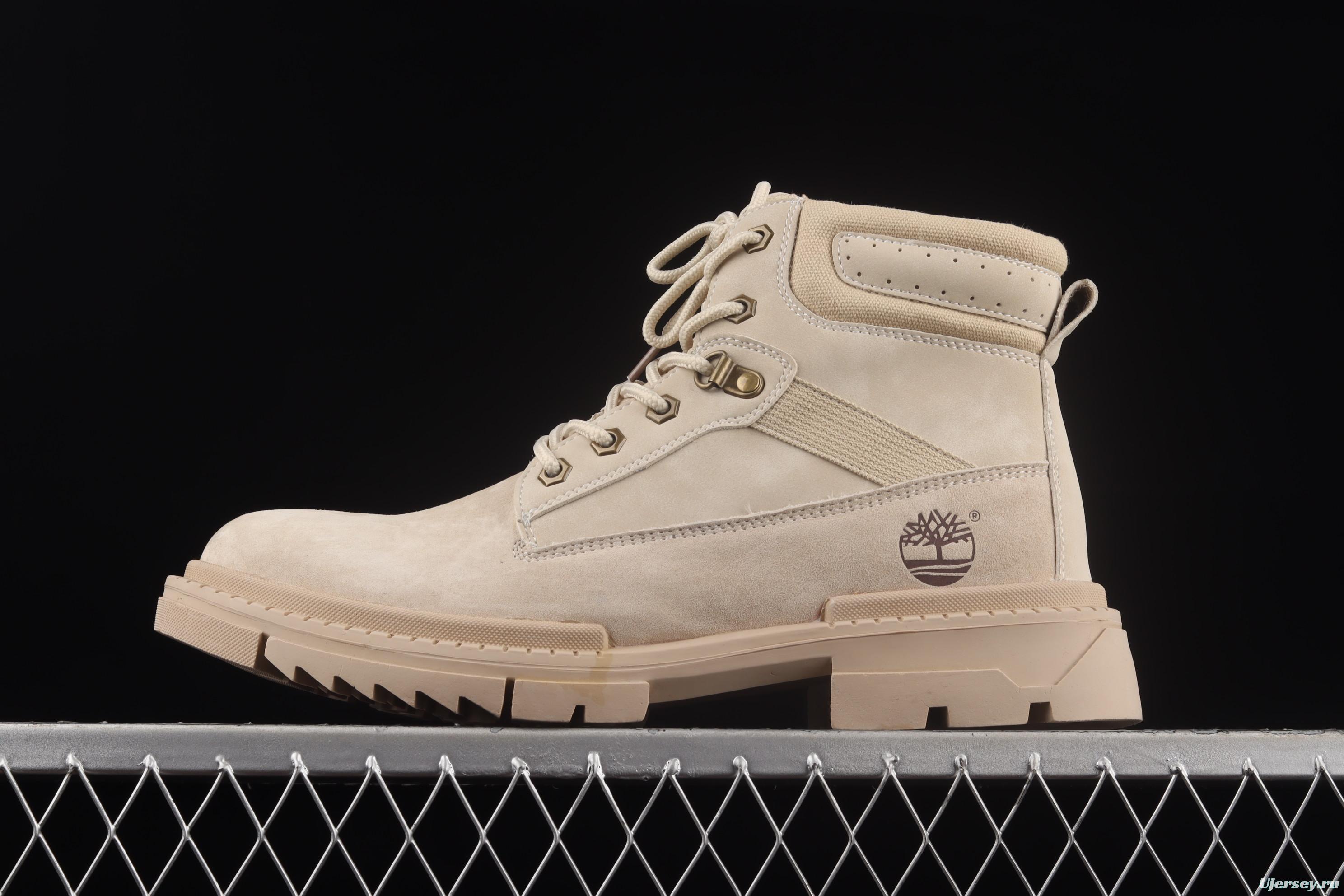 Timberland 21ss autumn and winter new high-top casual shoes TB10055BEIGE