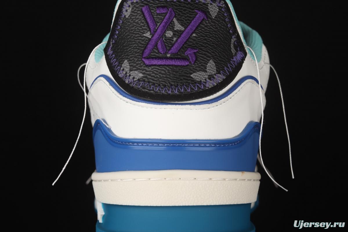 Authentic LV 2021s LV Trainer is limited to the latest color matching in autumn