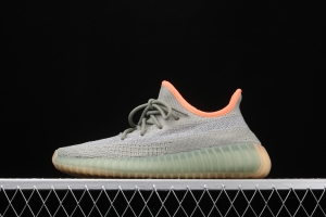 Adidas Yeezy Boost 350V2 Desert Sage FX9035 das coconut 350 second generation hollowed-out galactic sage color matching