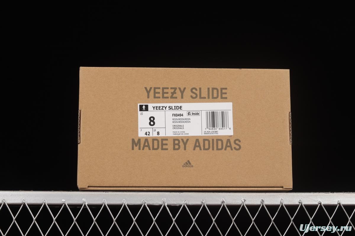 Kanye West x Yeezy Slide Resin FX0494 Bean Green