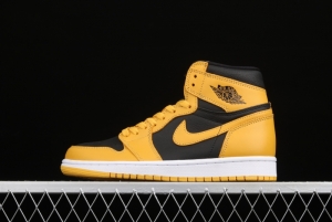 Air Jordan 1 High OG Pollen black and yellow 555088-701