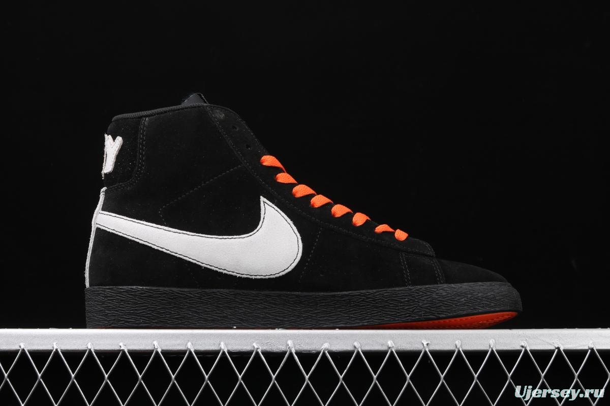 NIKE Blazer Mid Retro Trail Blazers high-top casual board shoes AT9978-001