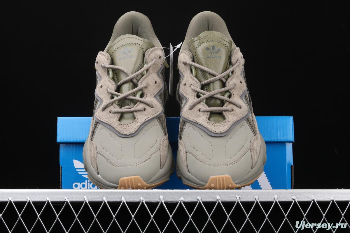 Adidas Originals Ozweego EE6461 Das 2019 new clover 3M reflective vintage daddy shoes