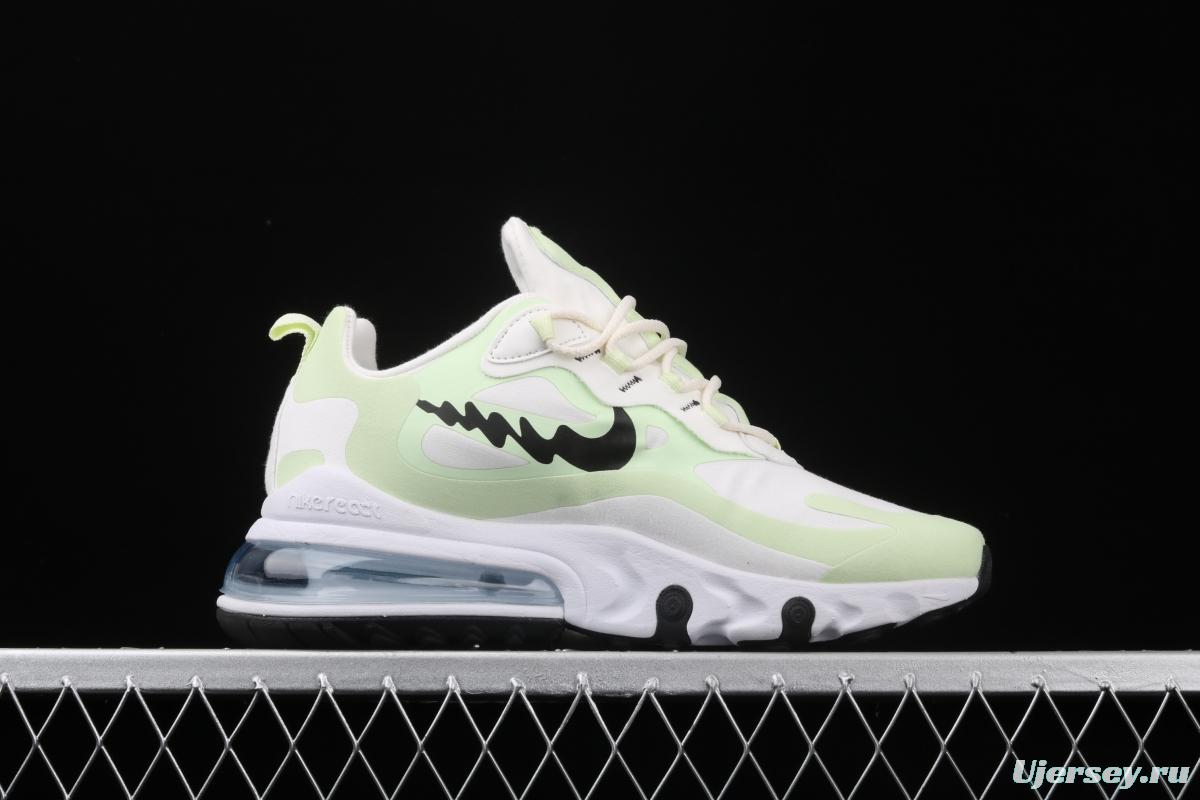 NIKE Air Max 270React Bauhaus new high-frequency mesh function half-palm air cushion cushioning running cloth shoes AO4971-206