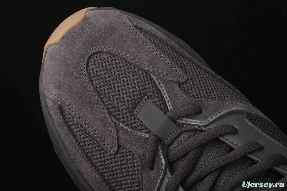 Adidas Yeezy Boost 700V2 Utility Black FV5304 Kanye Coconut 7003M reflective black rubber running shoes BASF popcorn