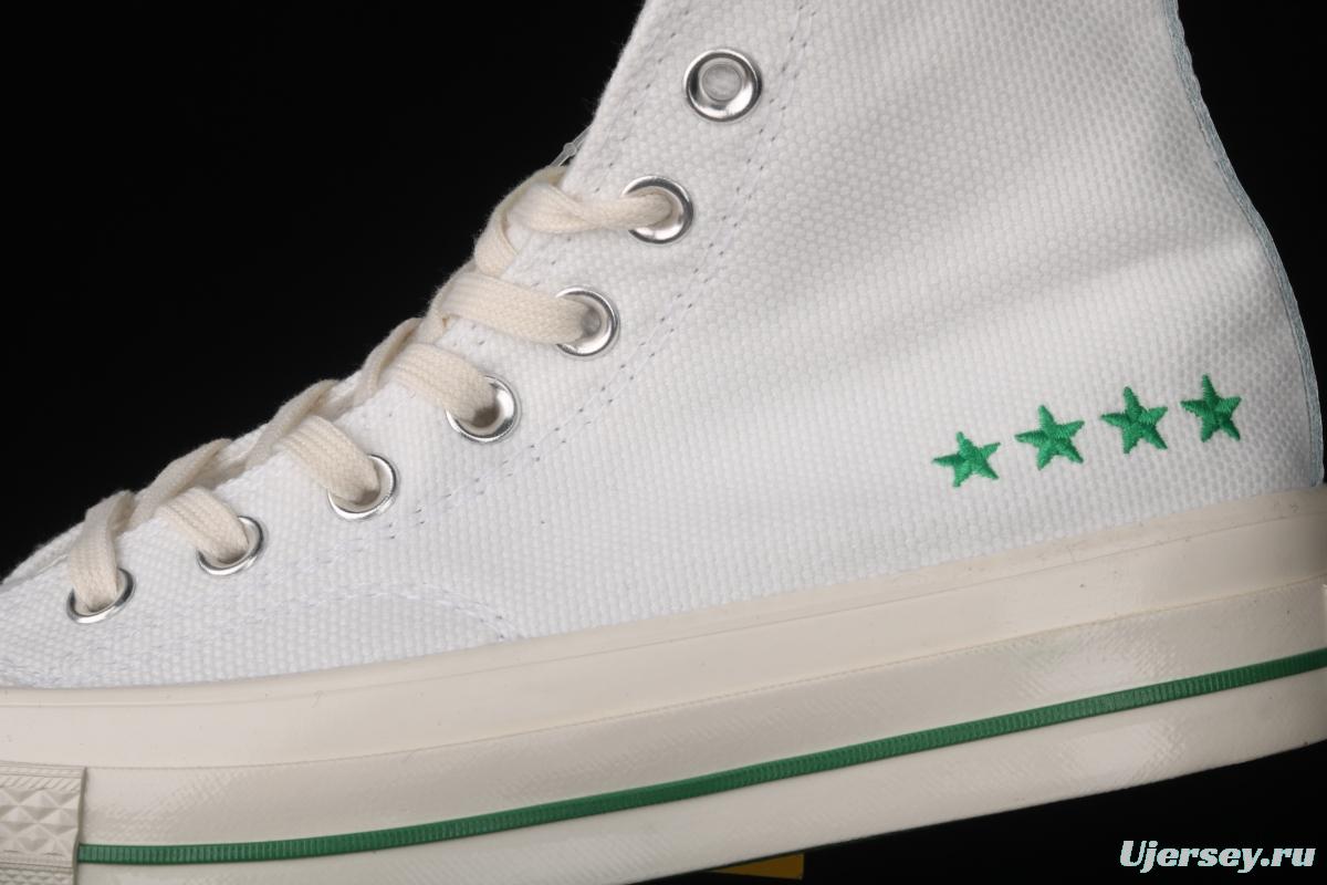 Converse Chuck 70 new embroidered high-top fashion sports shoes 170153C