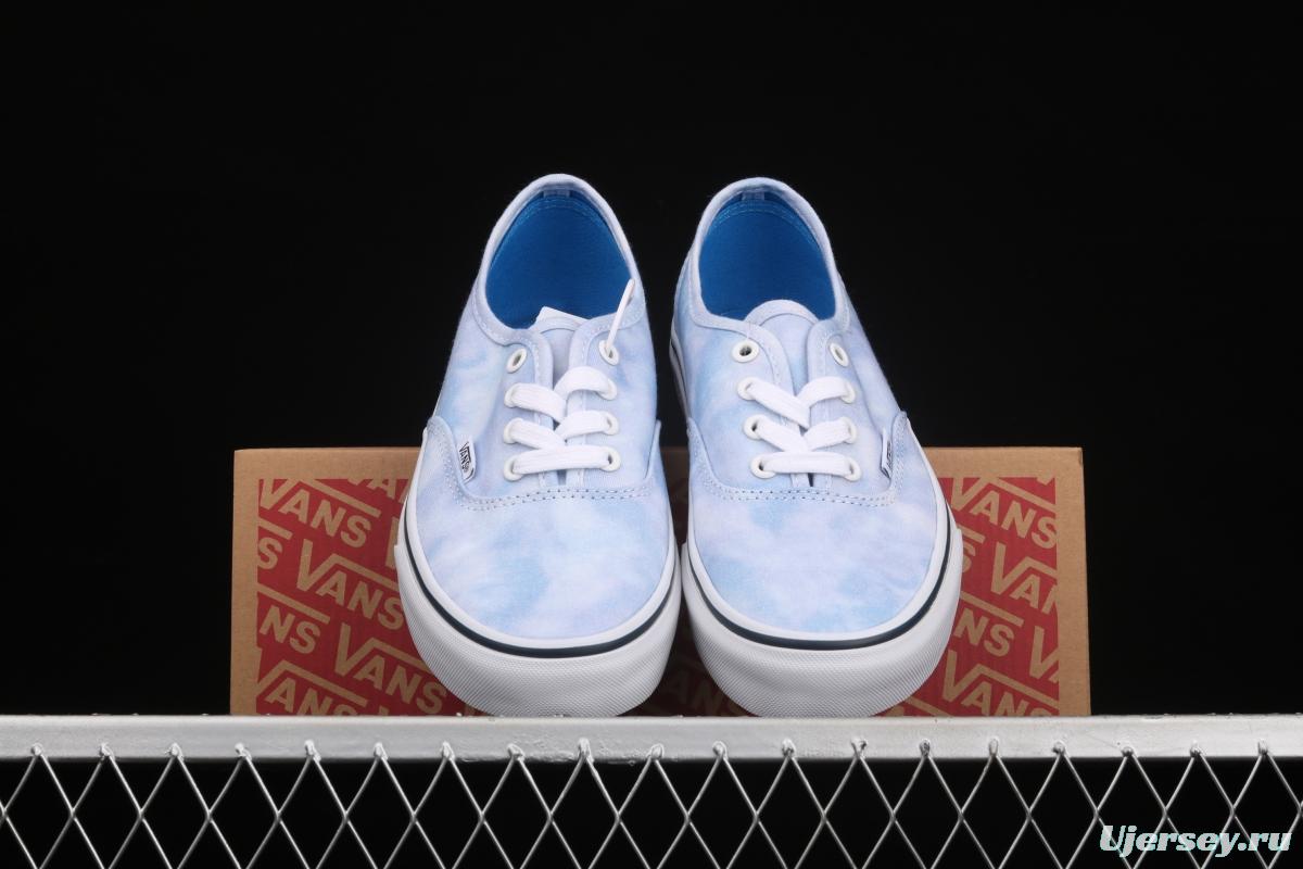 Vans Authentic Lx Vance Milk Blue White Blue low-top Vulcanized Board shoes VN0003B9IWC