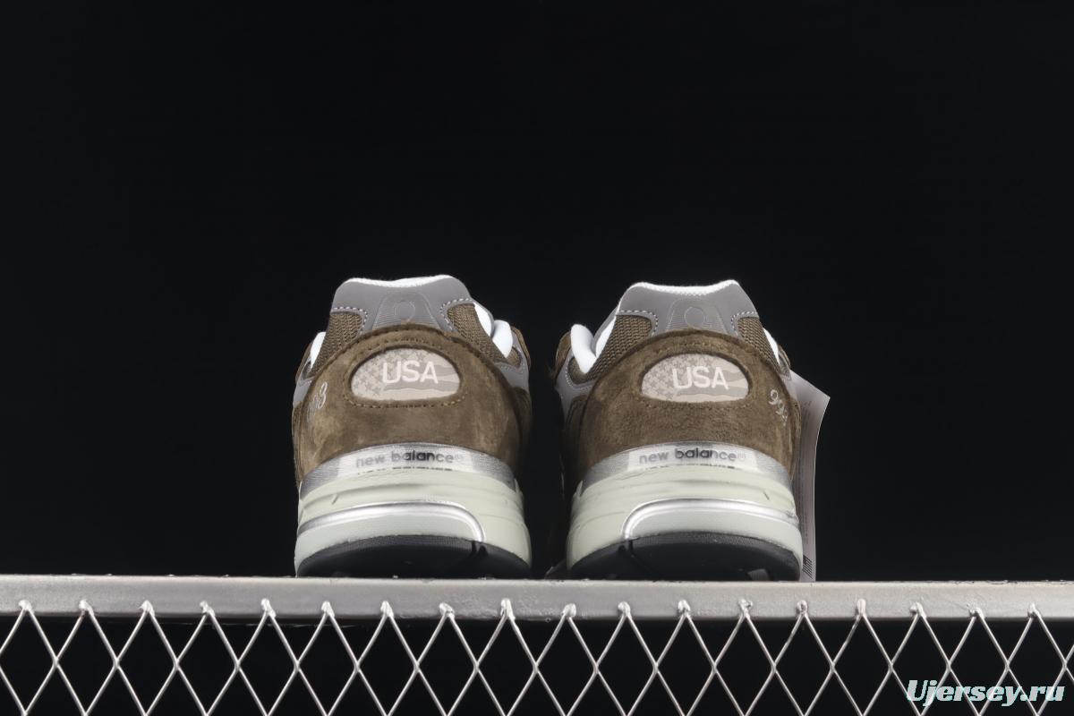 New Balance NB MAdidase In USA M993 series American blood classic retro leisure sports daddy running shoes MR993MG