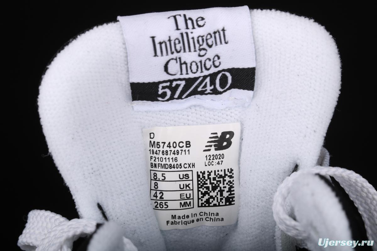 New Balance NB5740 series retro leisure jogging shoes M5740CB