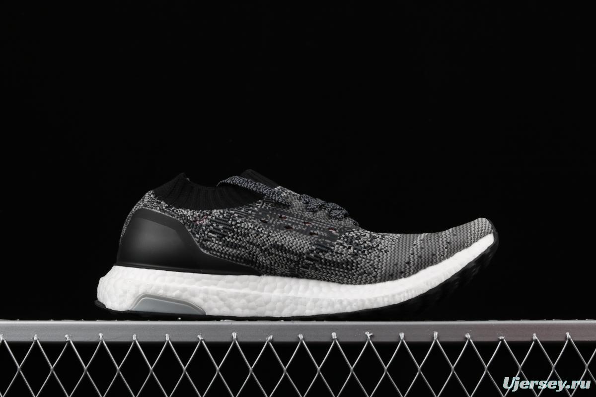 Adidas Ultra Boost Uncaged LTD Triple Black BB3900 socks and shoes