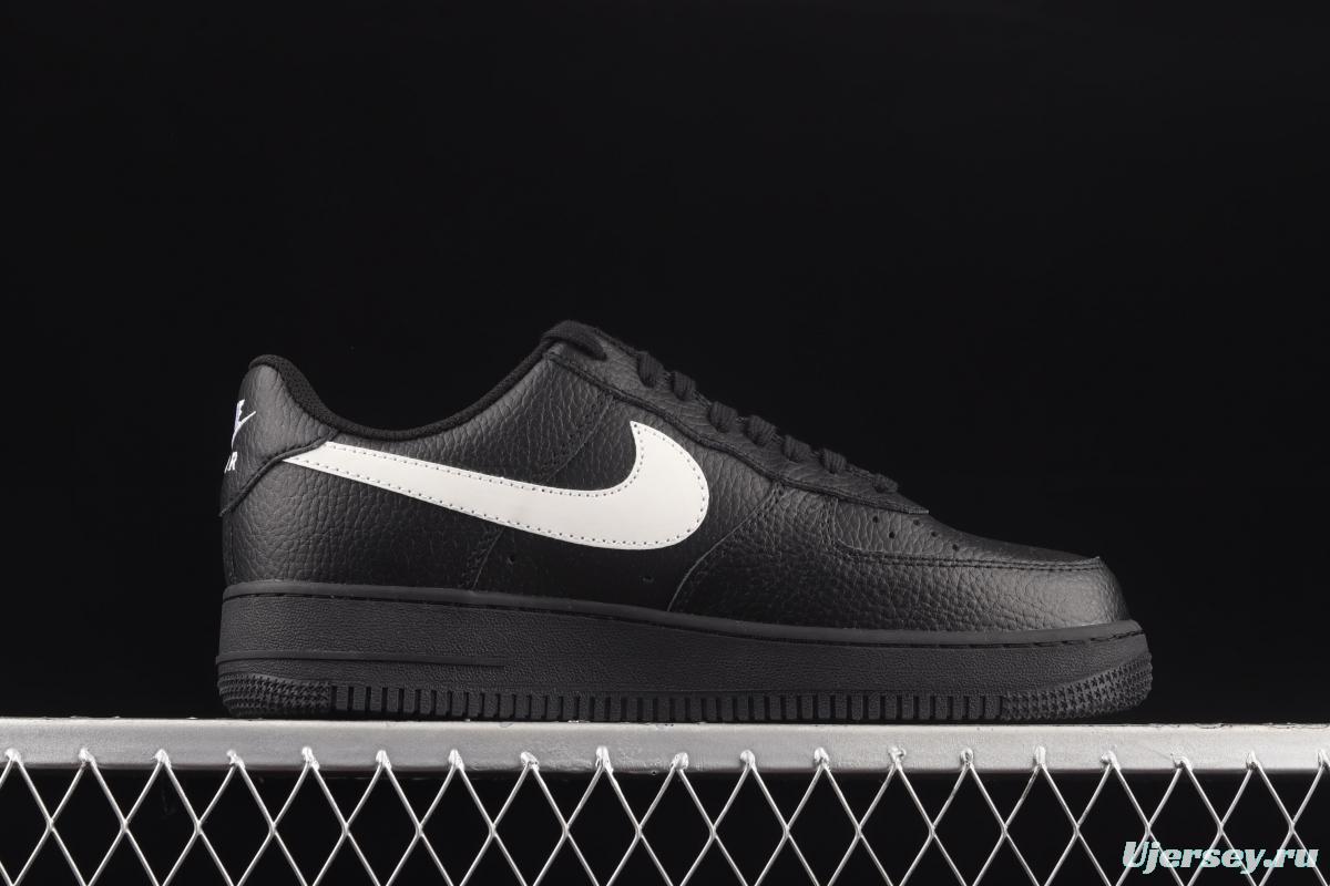 NIKE Air Force 11607 Low classic black and white low-top casual board shoes AA4083-001