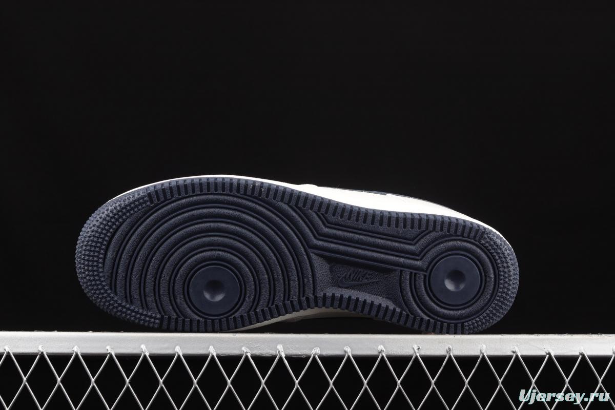 NIKE Air Force 1x 07 Low meter dark blue color matching low top casual board shoes PA3035-068