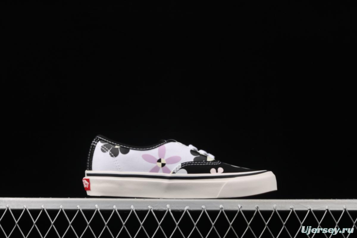 Vans Authentic 44 Anaheim classic 4-hole mandarin duck colored floret low-top board shoes VN0A54F241S