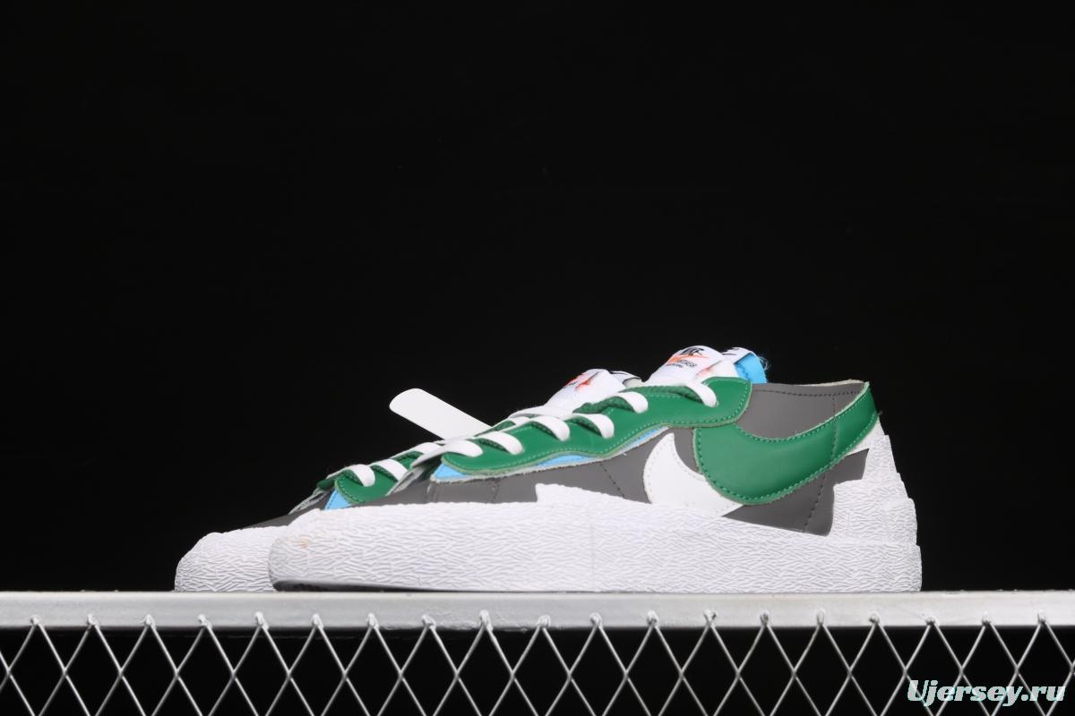 Sacai x NIKE Blazer Low co-signed Trail Blazers low-top casual board shoes DD1877-001