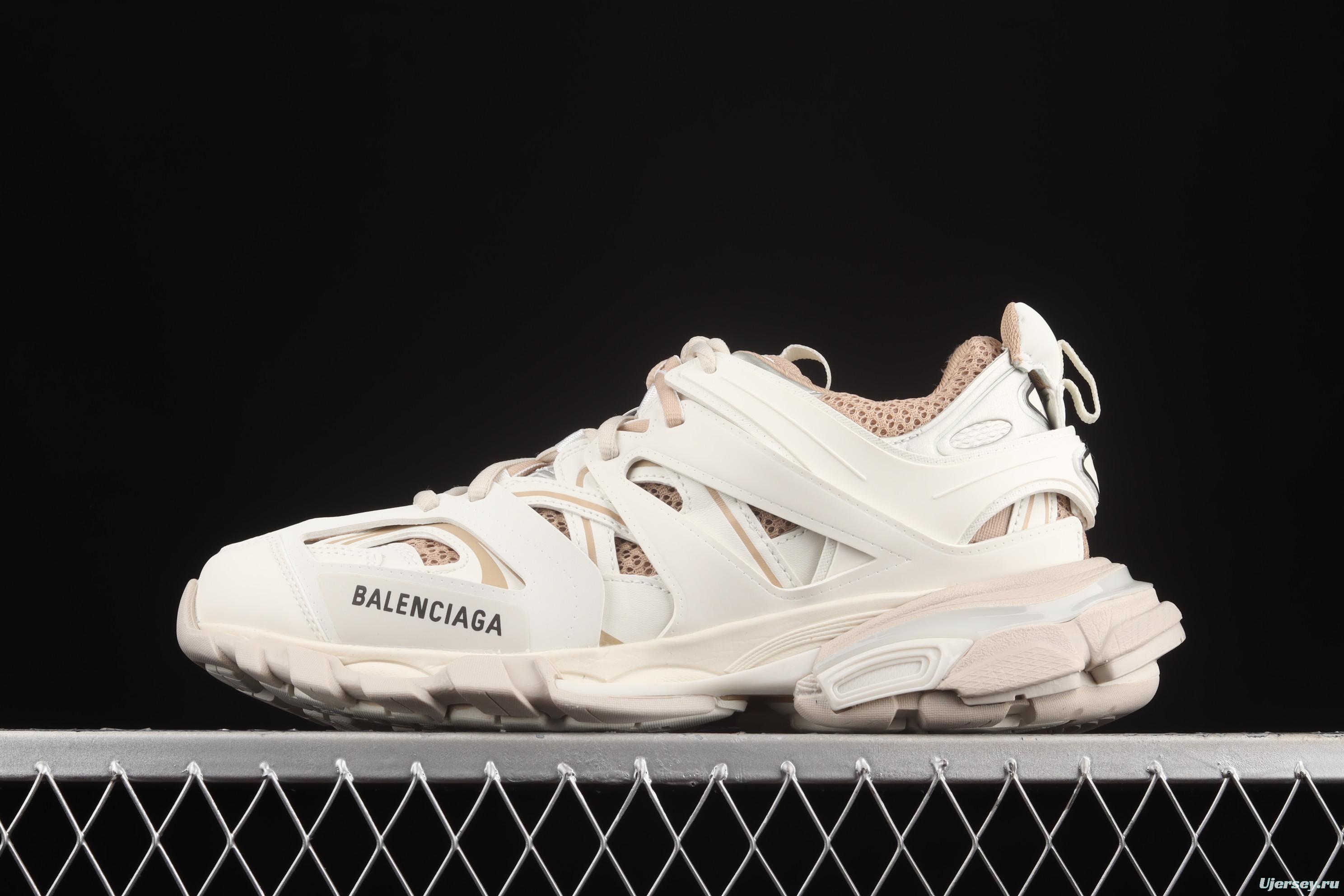 Balenciaga Sneaker Tess s.Gomma Res BI ALV/TIS EFF NUBUK/TIS E 2020 latest color matching trend running shoes W3AC49062