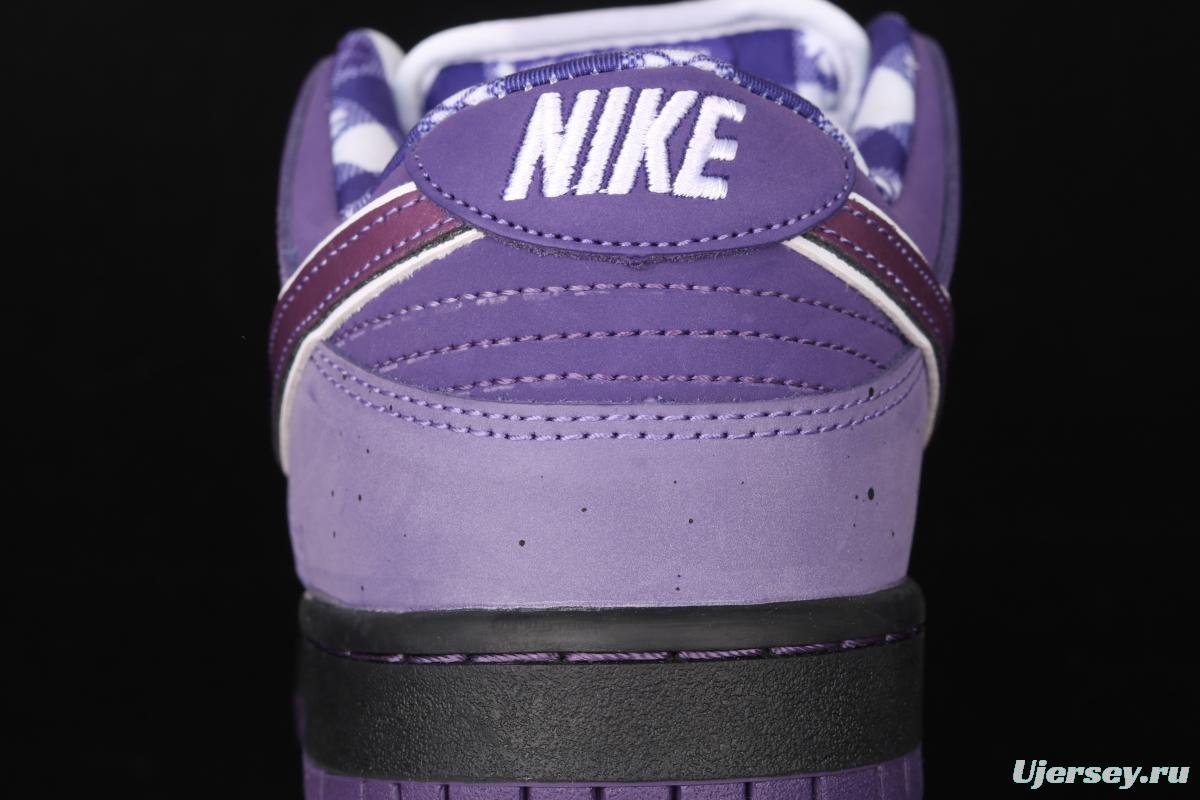 NIKE SB DUNK Low x Concepts co-signed purple lobster low-top shoes BV1310-555